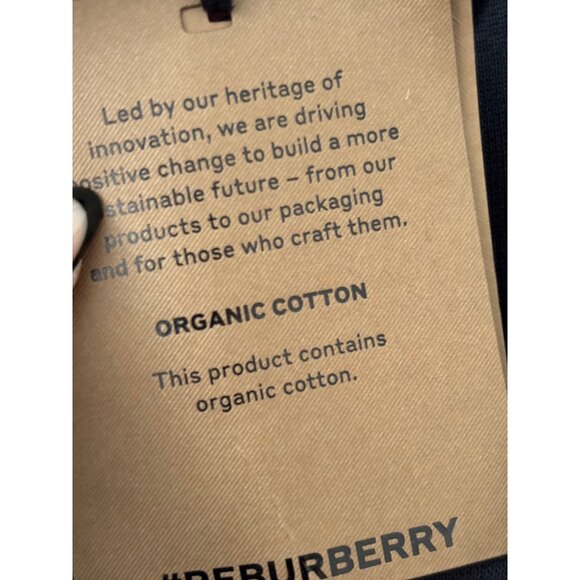 Burberry Womens Medium Black Crewneck Sweatshirt With Tags - Picture 7 of 8